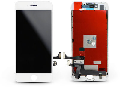 LCD kijelző érintőpanellel - Apple iPhone 7 4.7&quot, - AAA kiváló minőségű, utángyártott - fehér