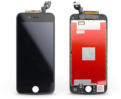 LCD kijelző érintőpanellel - Apple iPhone 6S 4.7&quot, - AAA kiváló minőségű, utángyártott - fekete