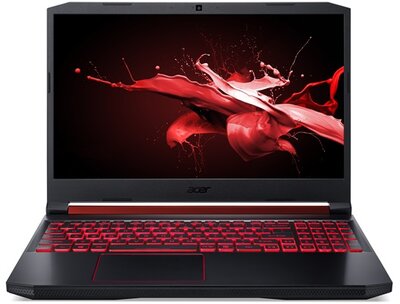 Acer Nitro 5 AN515-54-74UW 15.6" IPS FHD i7-9750H/8GB/1TB HDD/GTX1050 3GB/Linux fekete /NH.Q5AEU.053/