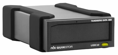 Tandberg RDX External drive, black, USB3+ interface