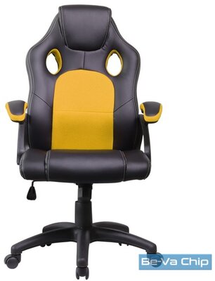 Iris GCH102BC fekete / citromsárga gamer szék