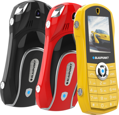 Blaupunkt Car 1,8" sárga mobiltelefon