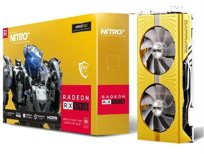 Sapphire Nitro+ Radeon RX 590 8G G5 SE - AMD 50 Gold Edition