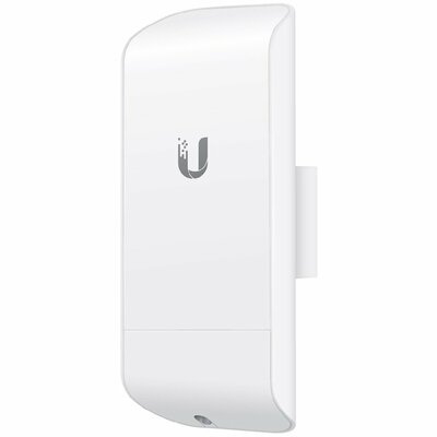 Ubiquiti NanoStation LocoM2, 2.4 GHz, 150+ Mbps, range 5+ km, 8.5 dBi, Pole Mounting kit included, Power method - Passive Power over Ethernet,airMAX,EU