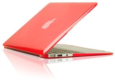 BH398 13,3" Macbook Retina - Crystal védőtok - Piros
