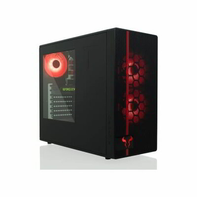 Riotoro CR488 Mid-Tower Gamer Gépház