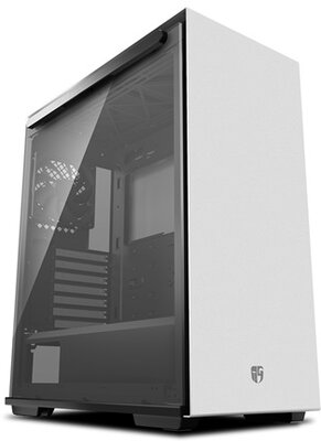 Deepcool Gépház ATX Chassis MACUBE 310P WH