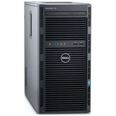 DELL PowerEdge T140 Server, Intel Xeon E-2124 3.3GHz 4C/4T, 8GB 2666MHz ...