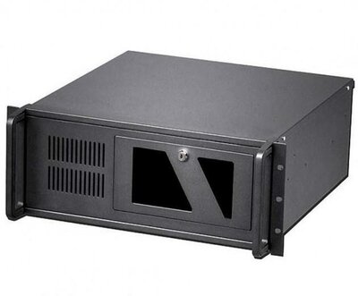 Techly Szerver ház ATX rack 19" 4U/400mm fekete