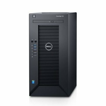 DELL PowerEdge T30 Server, Intel Xeon E3-1225 3.3GHz 4C/4T, 8GB DDR4 UDIMM ECC, 2x1TB 7.2k SATA 3.5 HDD (up to 4x 3.5 Cabled), Intel Rapid Storage Controller 12.0, DVD+/-RW, TPM, 3y NBD