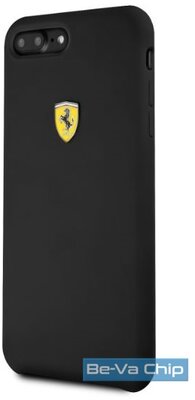 Ferrari iPhone 8 Plus SF szilikon fekete tok