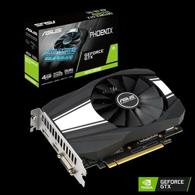 Asus GeForce GTX 1650 SUPER 4GB GDDR6 PHOENIX DVI, HDMI, DP - PH-GTX1650S-4G