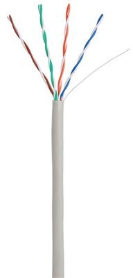 NIKOMAX falikábel U/UTP, Cat5e, beltéri, ECA, PVC, 0,47mm, 305m, szürke