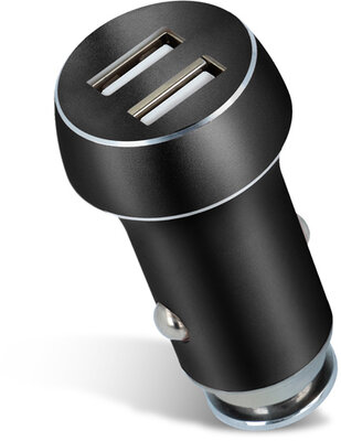 Forever car charger 2xUSB 3.1 A black