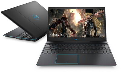 Dell G3 3590 15.6" FHD i5-9300H/8GB/128GB SSD+1TB HDD/GTX 1650 4GB/Win 10Home fekete /G3590FI5WB1-11/