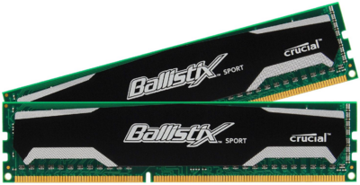Crucial Ballistix Sport KIT DDR-3 16GB/1600Mhz memória