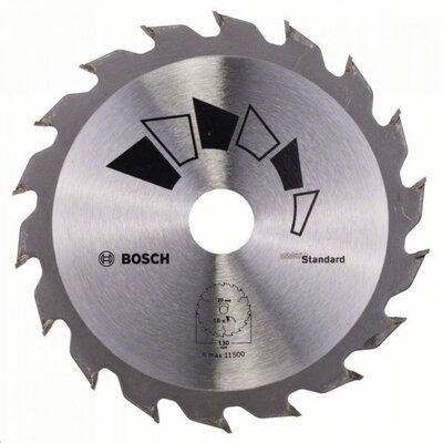 Bosch 2609256802 STANDARD körfűrészlap D= 130 mm; Furat= 20 mm; Z= 18