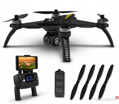 Overmax x-bee 9.5 Drón GPS, 4K, fekete-sárga