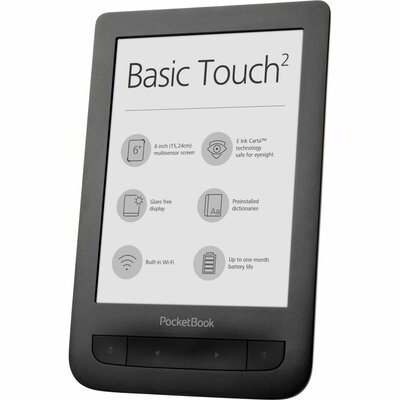PocketBook Basic Touch 2 black + tok
