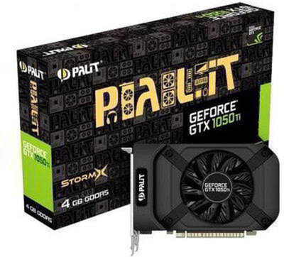 Palit GeForce GTX 1050Ti StormX 4GB DDR5 videokártya