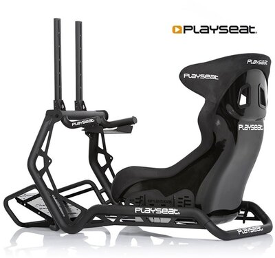 Playseat® Szimulátor cockpit - Sensation Pro Black (Tartó konzolok: kormány, pedál, TV Konzol 55"-ig, fekete)