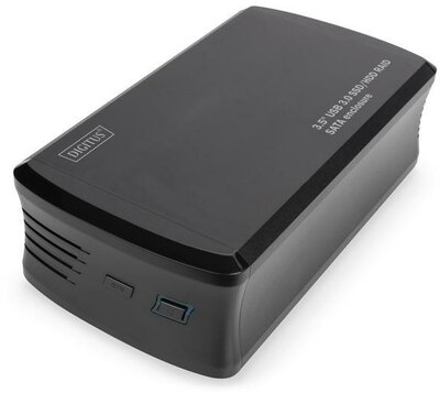 External SSD/HDD Enclosure USB 3.0 3.5" RAID SATA, JBOD, RAID0, RAID1, aluminiu