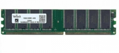 Veritech 1GB 400MHz DDR VG memória