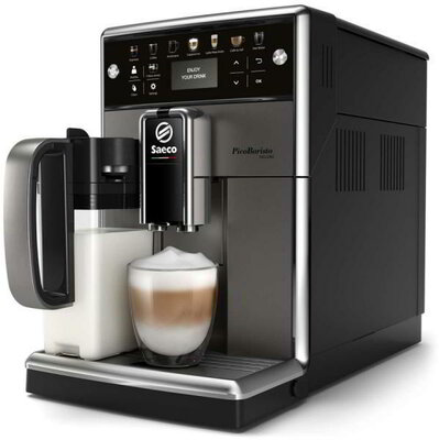 Saeco PicoBaristo Deluxe SM5572/10 automata kávégép integrált tejtartállyal