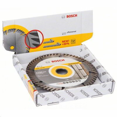 Bosch 2608615062 Gyémánt darabolótárcsa, Standard for Universal kivitel, 150×22,23 (10 db-os csomag) 150×22.23×2.4x10mm