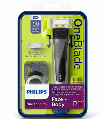 Philips OneBlade Pro Face+Body QP6620/20 hibrid borotva