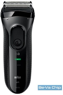 Braun 3-3020 fekete férfi borotva .