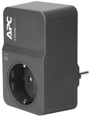 APC túlfeszültségvédő - PM1WB-GR (Home/Office SurgeArrest 1 aljzat, 230 V, fekete)