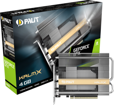 Palit GeForce GTX 1650 4GB DDR5 KalmX HDMI 2xDP - NE5165001BG1-1170H