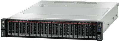 LENOVO rack szerver ThinkSystem SR655 (2.5"), 16C AMD EPYC 7282 2.8GHz, 1x32GB, NoHDD, 930-8i, (1+0).