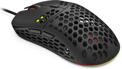 SPC Gear LIX fekete gamer optikai egér
