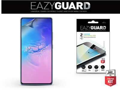 Samsung G770F Galaxy S10 Lite képernyővédő fólia - 2 db/csomag (Crystal/Antireflex HD)
