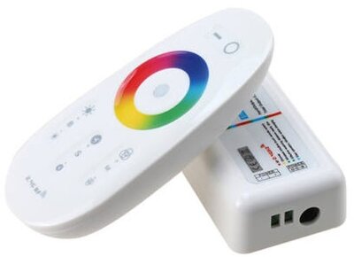 OPTONICA LED Szalag Távirányító, RGB-s 216W 18A - touch controller fehér AC6315