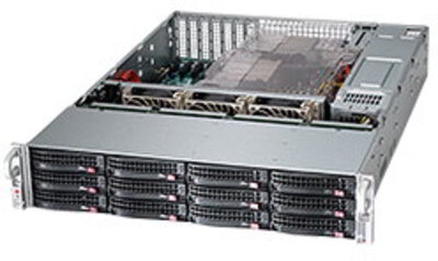 Supermicro Server Chassis CSE-826BE1C-R920LPB, 2U, MB E-ATX 13.68x13, ATX 12x13,