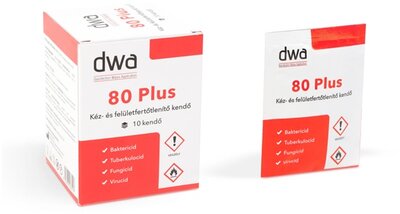 DWA Kéz-és felületfertőtlenítő kendő -10 db / csomag