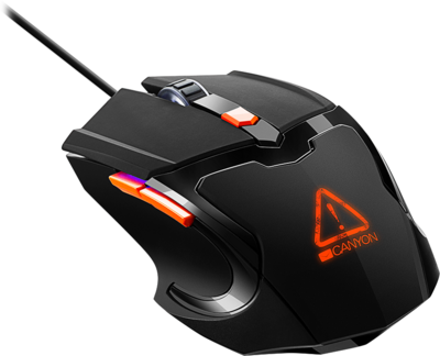 Canyon CND-SGM02RGB Optical Gaming Mouse 6 buttons RGB lights USB