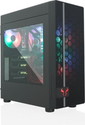 RIOTORO CR400 Compact Mid-Tower Gamer Gépház