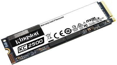 Kingston 250GB KC2500 SSD M.2 NVMe 2280 (r: 3500MB/s w: 1200MB/s) - SKC2500M8/250G