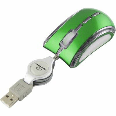ESPERANZA EM109G Wired Mouse Optical USB 800 DPI NEON