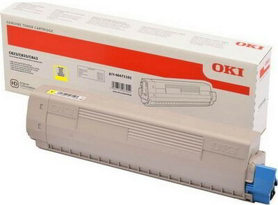 OKI yellow 5000 pgs C824/834/844
