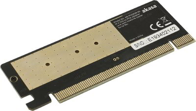 Akasa - M.2 SSD to PCIe adapter card - AK-PCCM2P-05