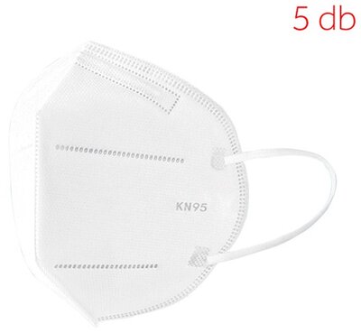 KN95 Maszk (FFP2) egészségügyi maszk 5db