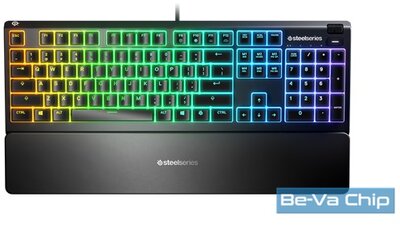 SteelSeries Apex 3 US fekete gamer billentyűzet