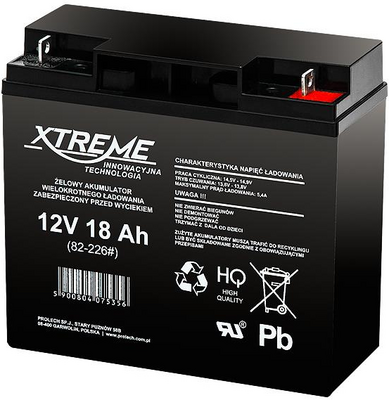 BLOW 82-226# XTREME UPS elemek 12V 18Ah