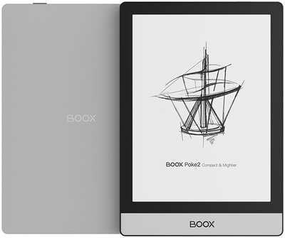 Onyx BOOX e-book 6" - Poke 2 (HD E-ink Carta, 1448x1072; 2GHz Octa, 2GB / 32GB, WiFi; BT4.1; 1500mAh; A9.0, mikrofon)