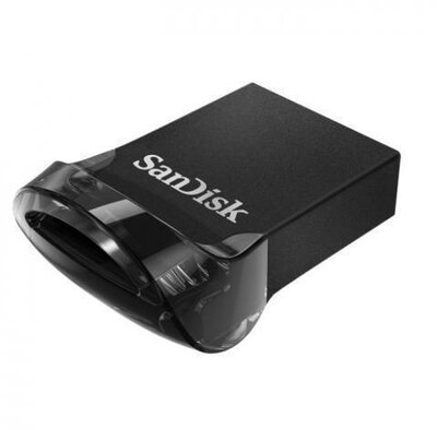 SanDisk 128GB Fit Ultra USB 3.1 pendrive, fekete